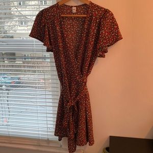 Simon’s Twik Wrap Around Floral Dress